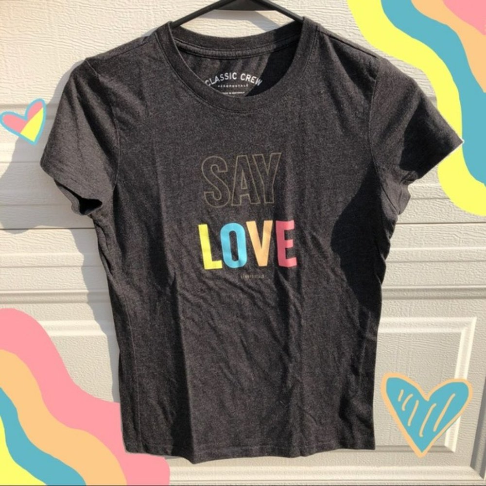 Dark Grey Aeropostale T-Shirt